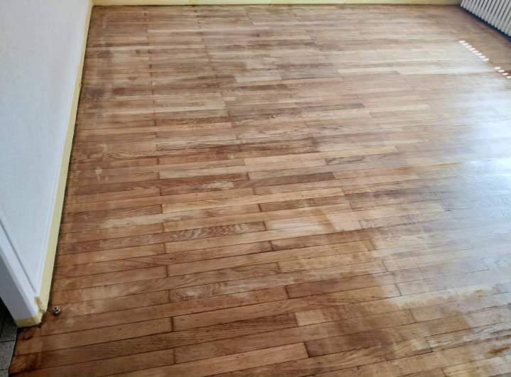 Sol en parquet Les Rousses