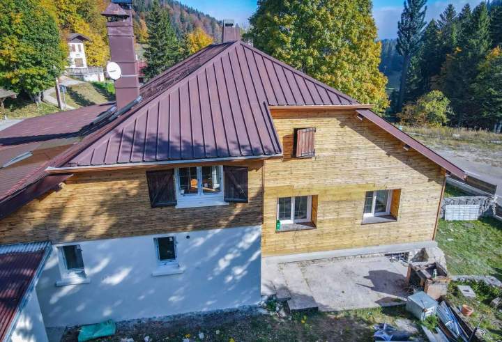 Construction maison bois Les Rousses