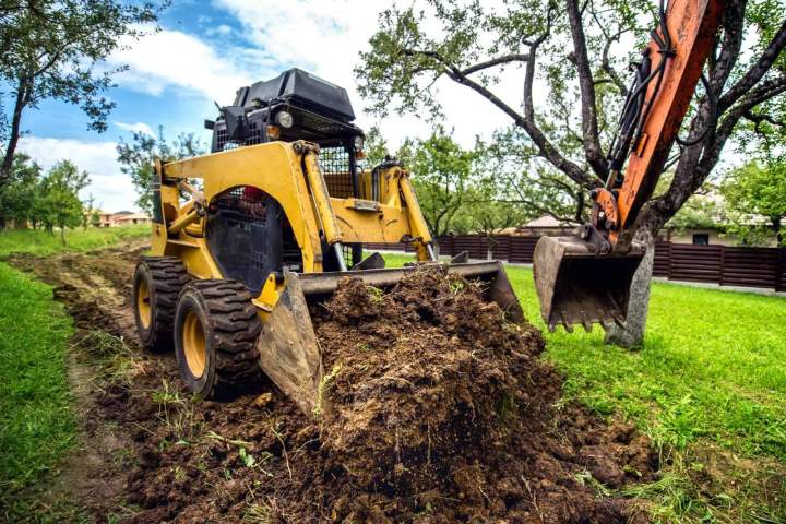 Terrassement chemin d'accès Les Rousses
